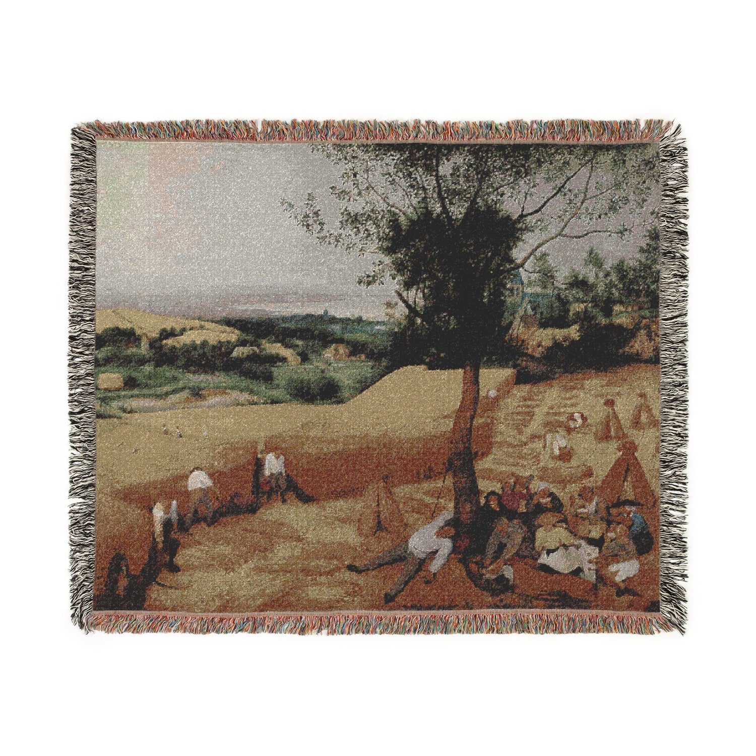 The Harvesters - Pieter Bruegel the Elder Tapestry Blanket