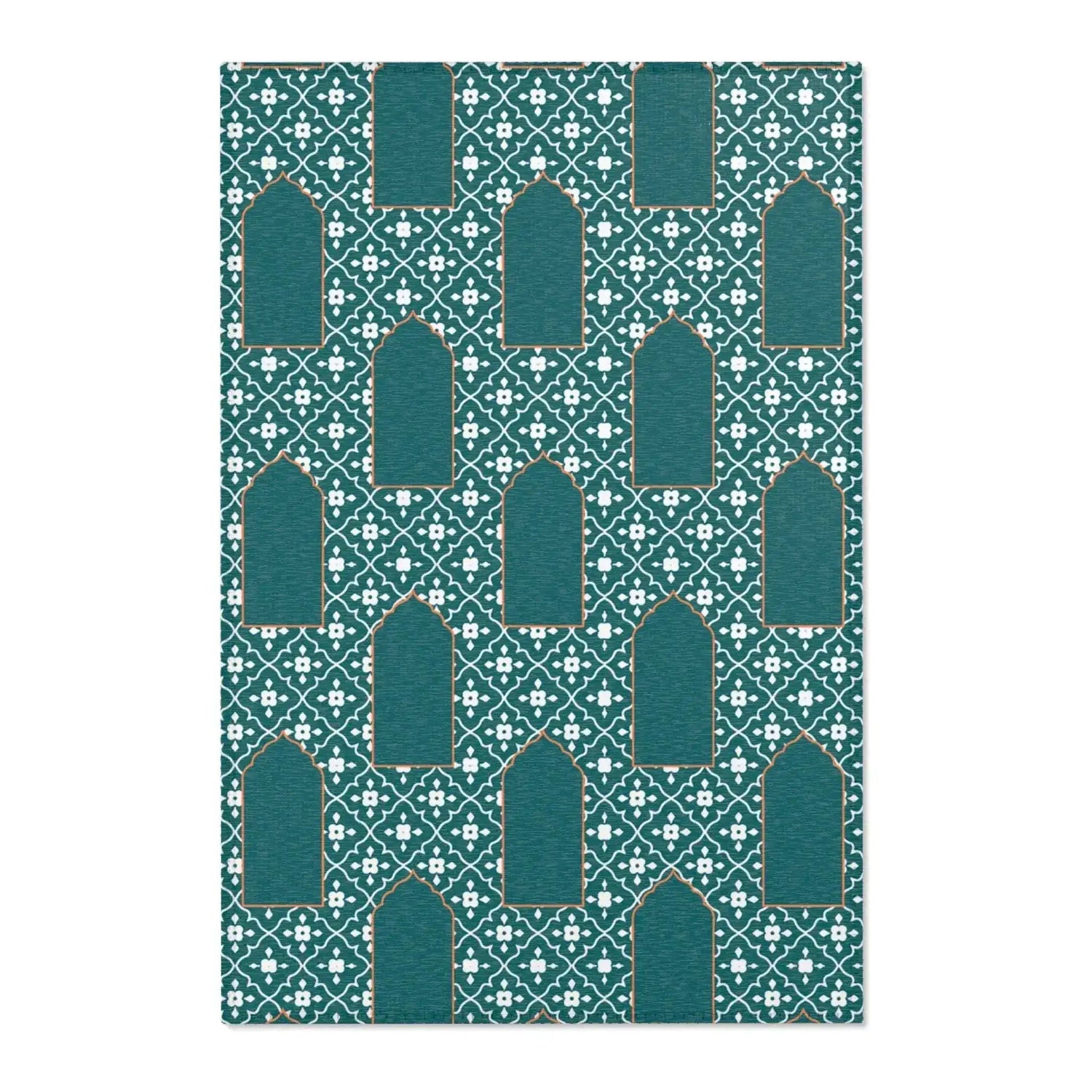 Moorish Archway Pattern Accent Rug