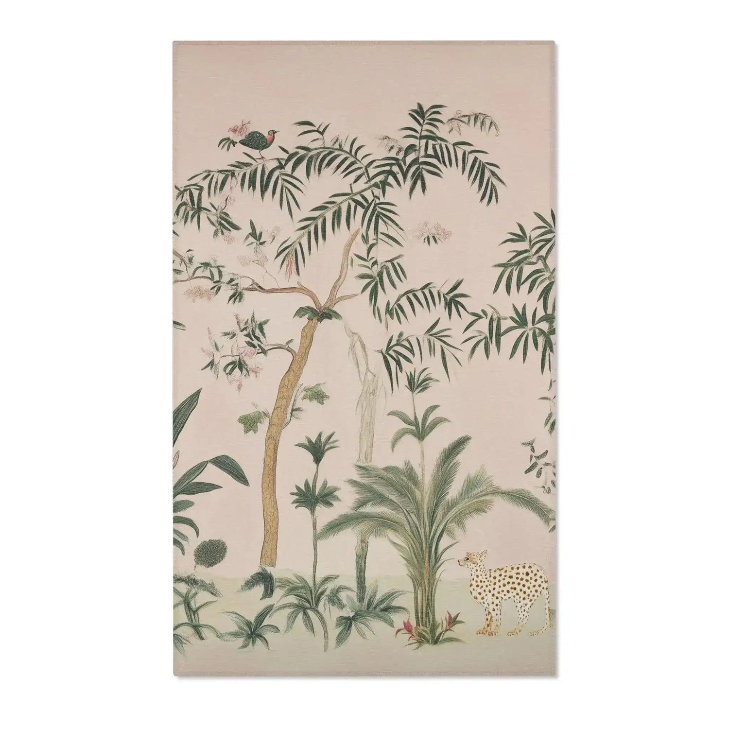 Tropical Whisper – Jungle Scene Accent Rug