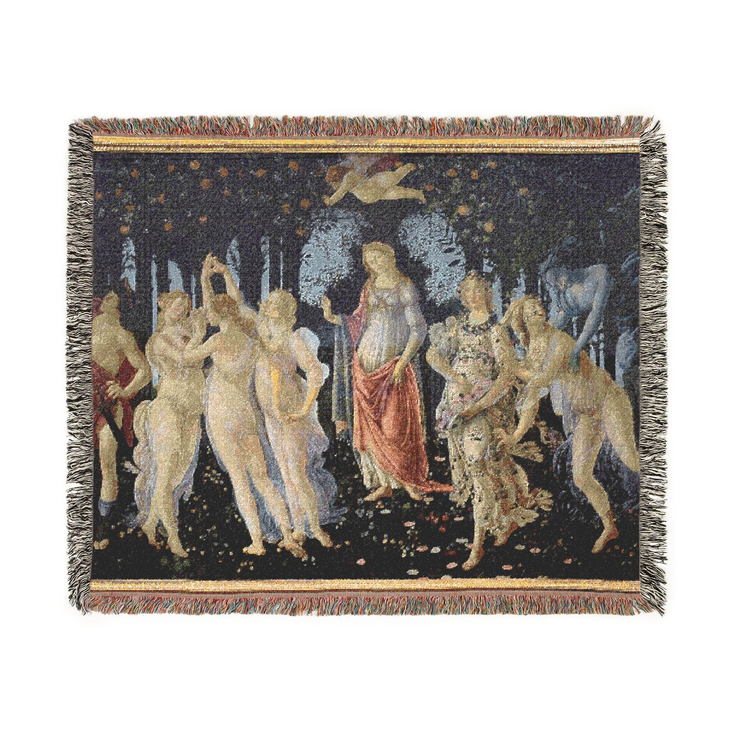 Primavera - Botticelli Tapestry Blanket