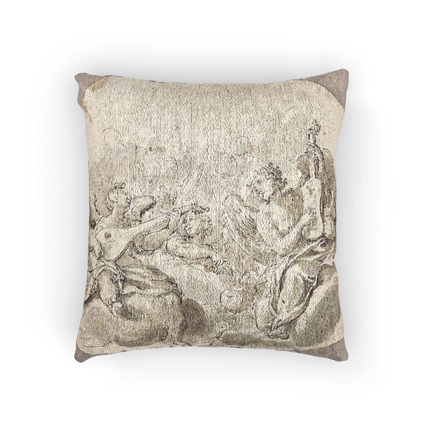 Musician Angels - Giovanni Battista Tiepolo Pillow