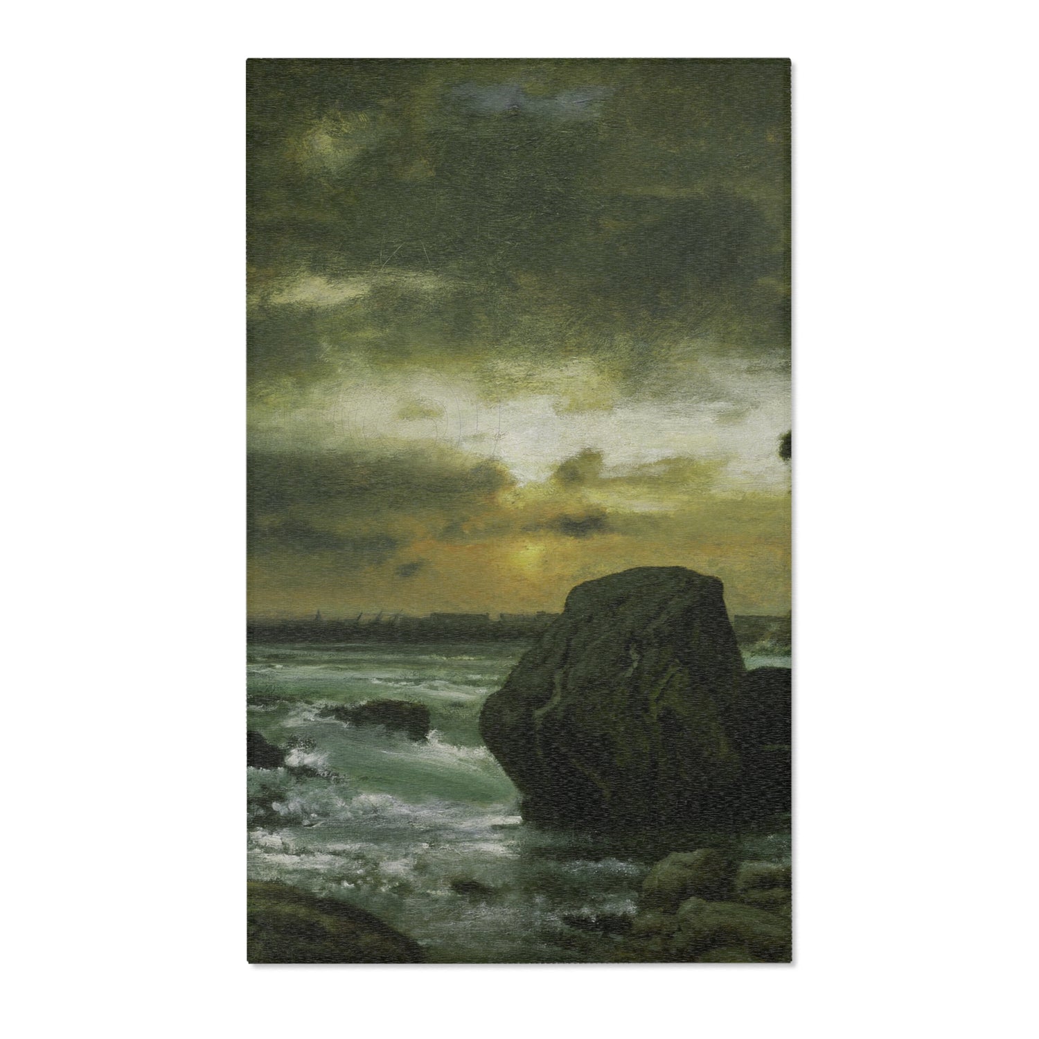 A Marine - George Inness Area Rug