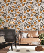 Orange Blossom Symphony Wallpaper