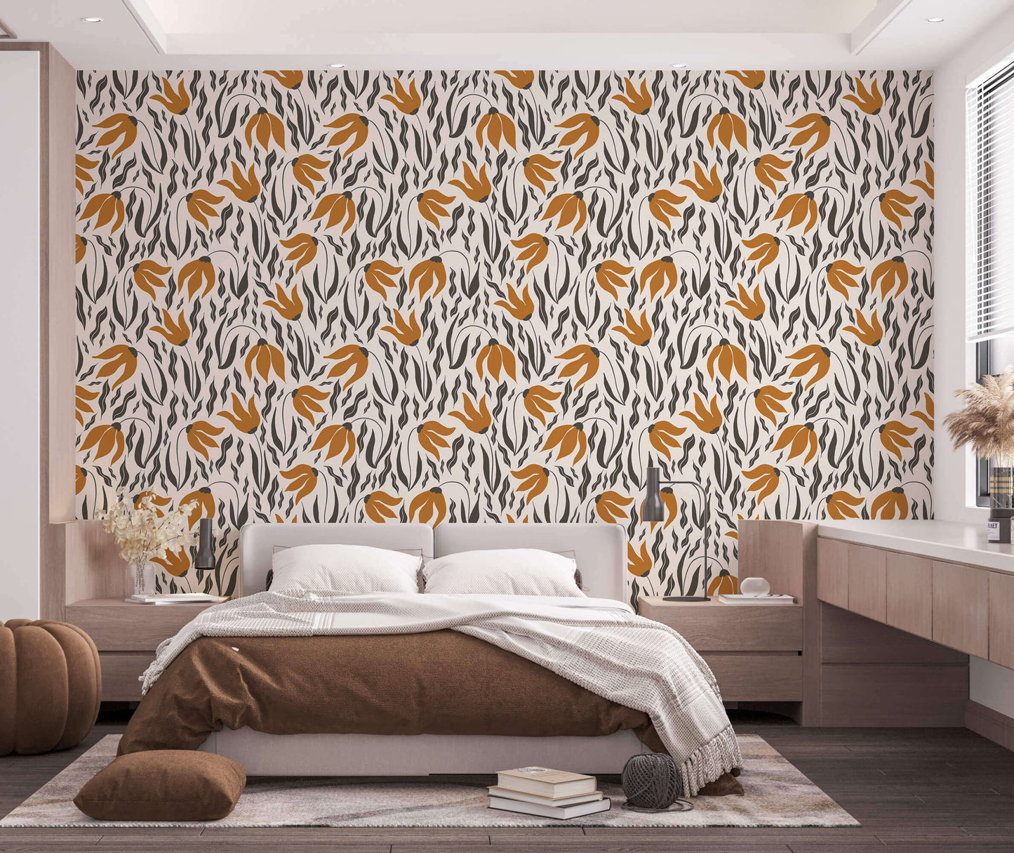 Orange Blossom Symphony Wallpaper