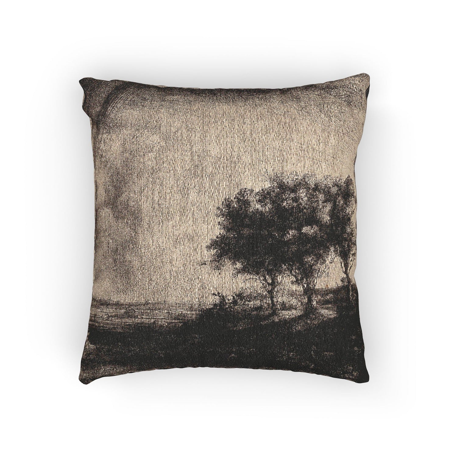 Rembrandt van Rijn - The Three Trees | Woven Pillow