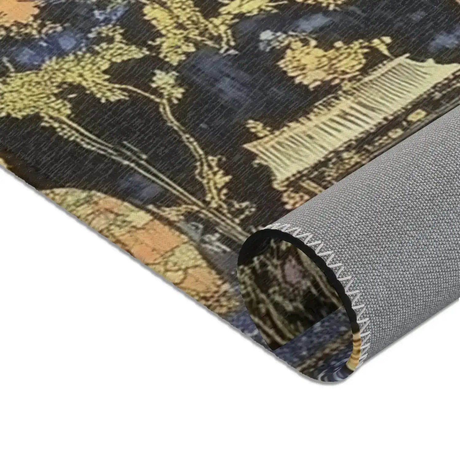 Garden Court Noir Tapestry