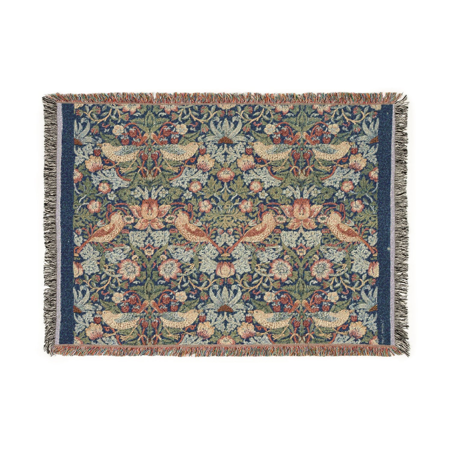 Strawberry Thief - William Morris Tapestry Blanket
