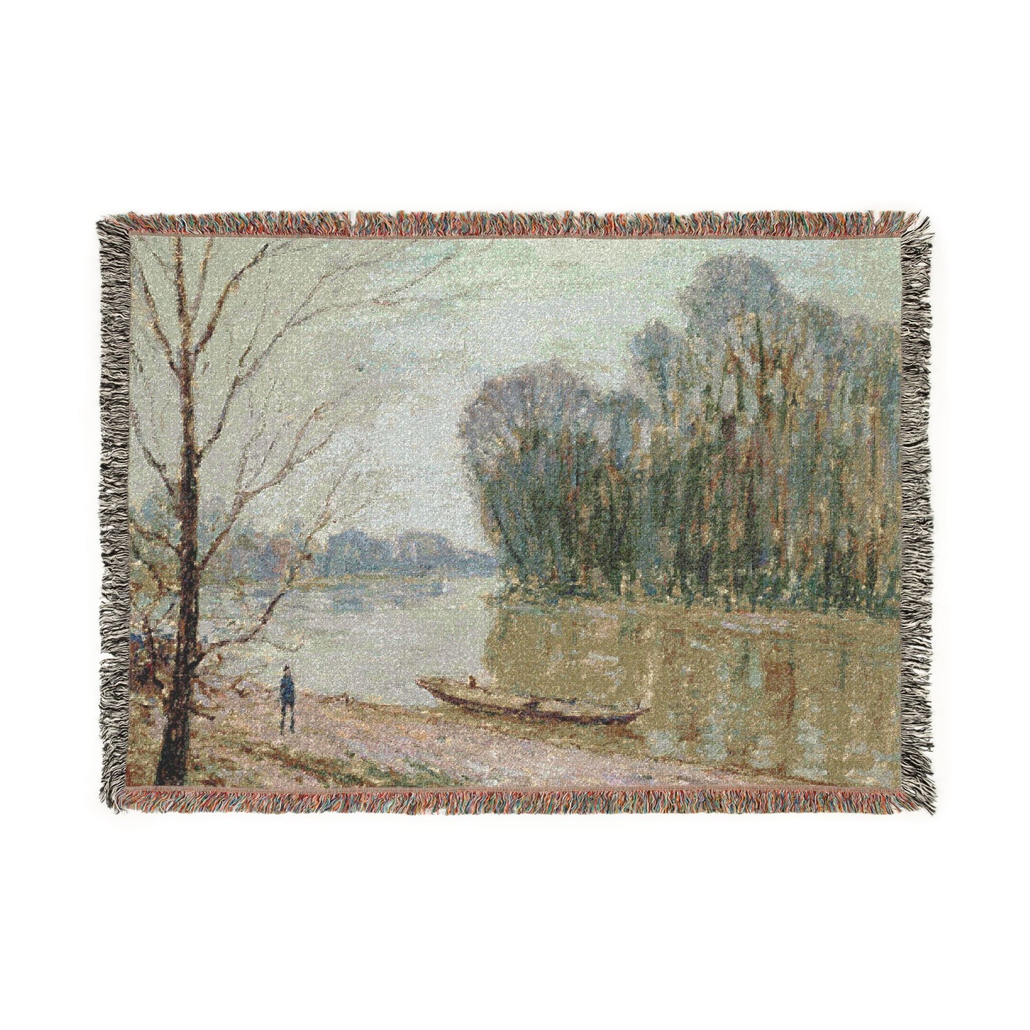 The Loire - Alfred Sisley Tapestry Blanket