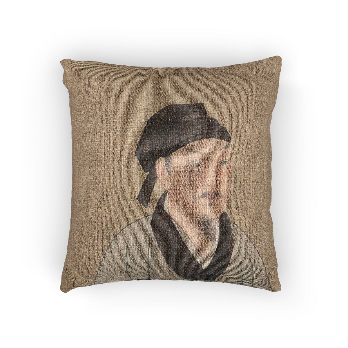 Portrait of a Gentleman Album Leaf Pillow