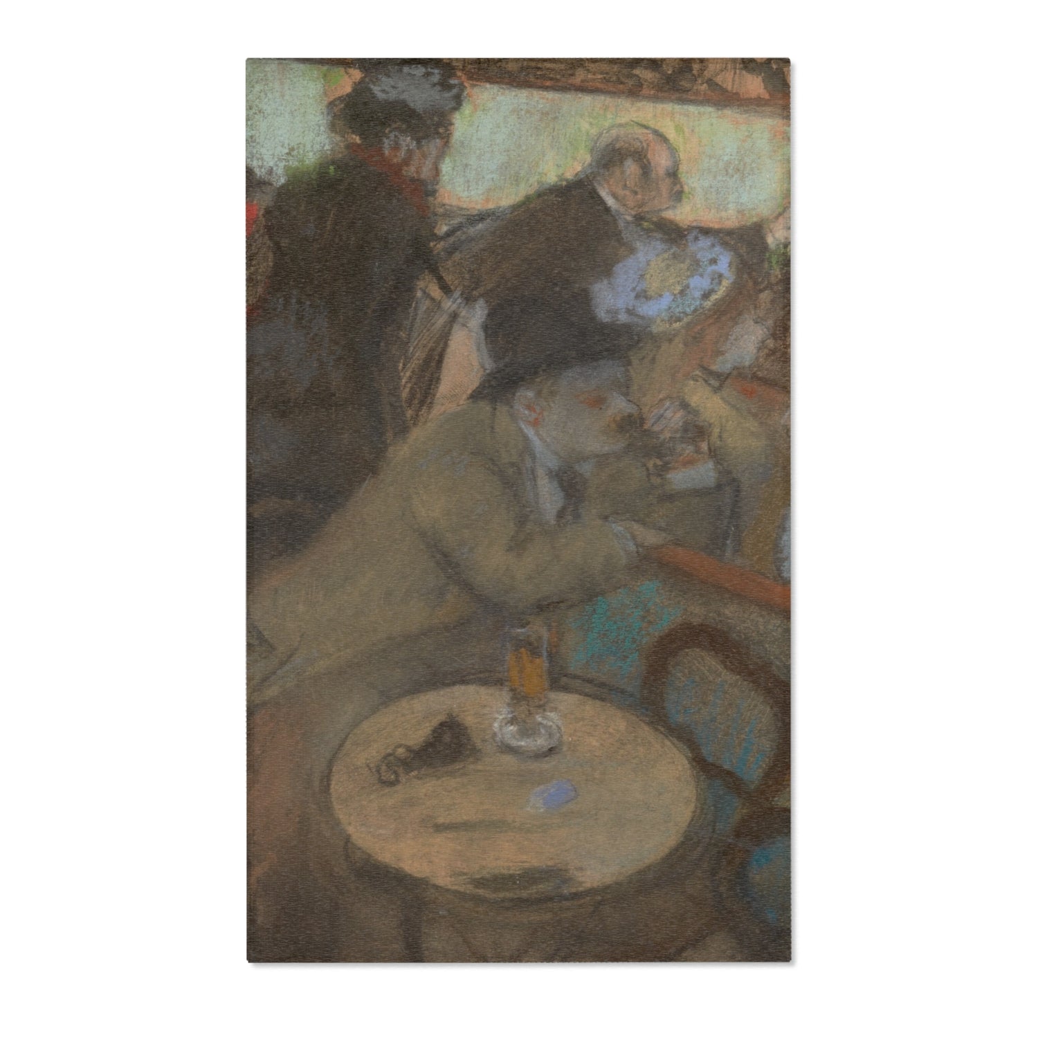 Café-Concert - Hilaire Germain Edgar Degas Area Rug