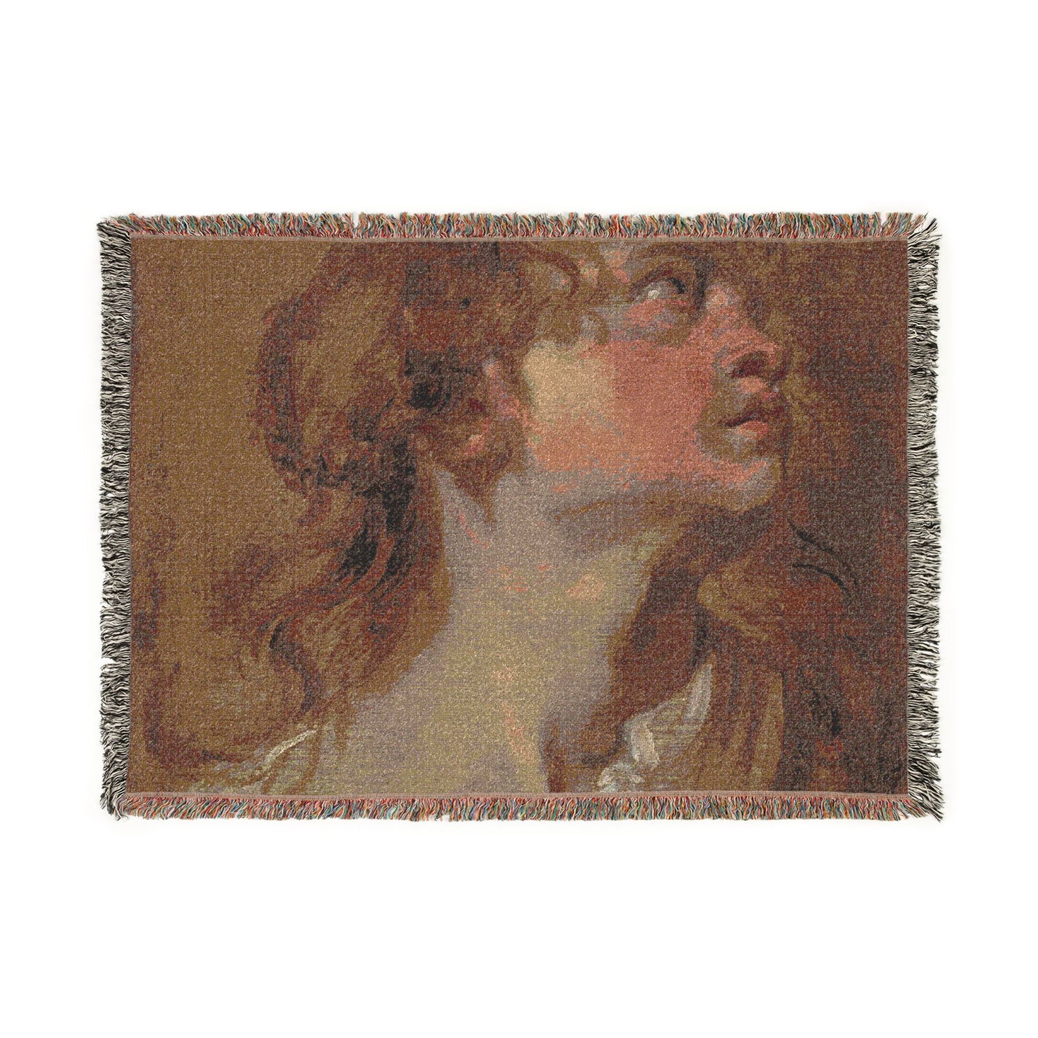Head of a Girl - Anthony van Dyck Tapestry Blanket