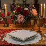 Leaf Love Placemats styled in a room setting