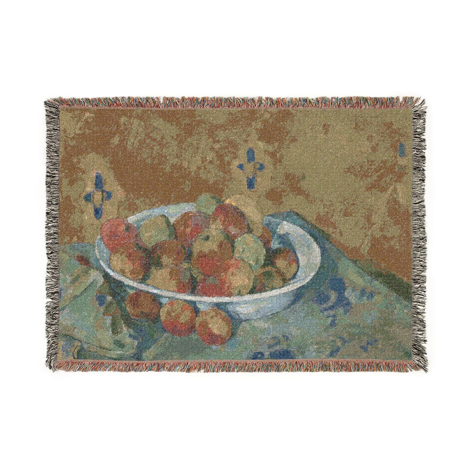 The Plate of Apples - Paul Cezanne Tapestry Blanket