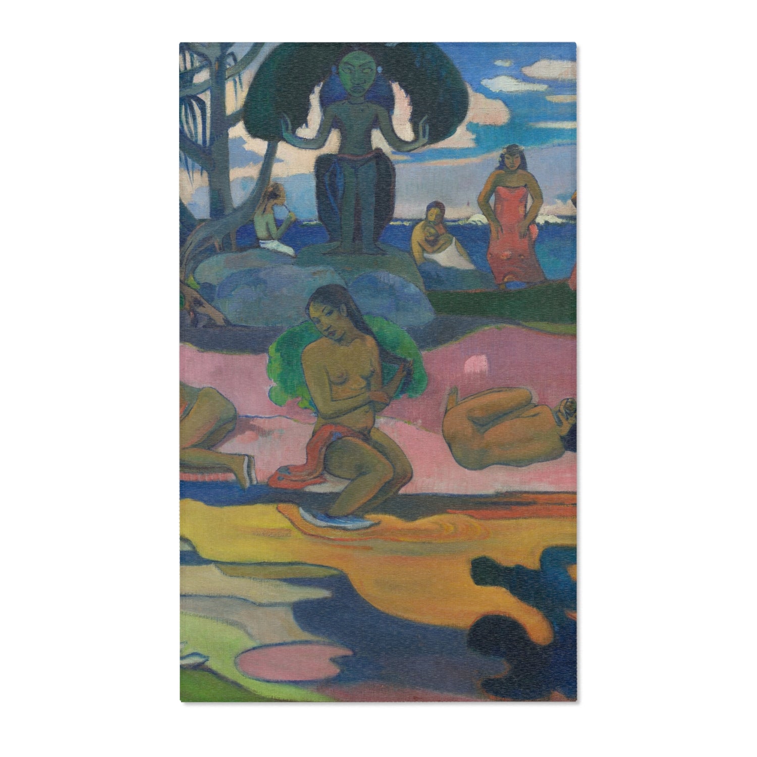 Day of the God - Paul Gauguin Area Rug