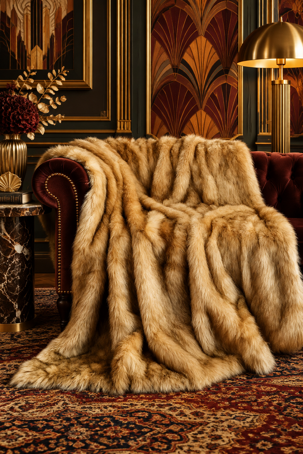 Luxury Faux Fur Blanket