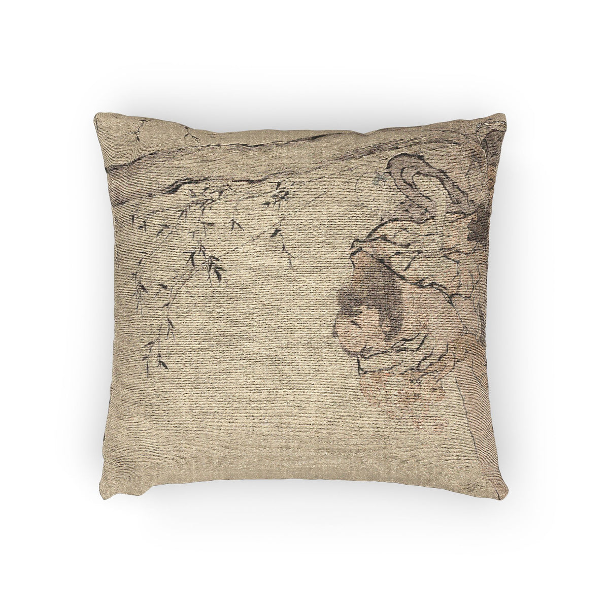 Zhong Kui Supported by Ghosts Pillow
