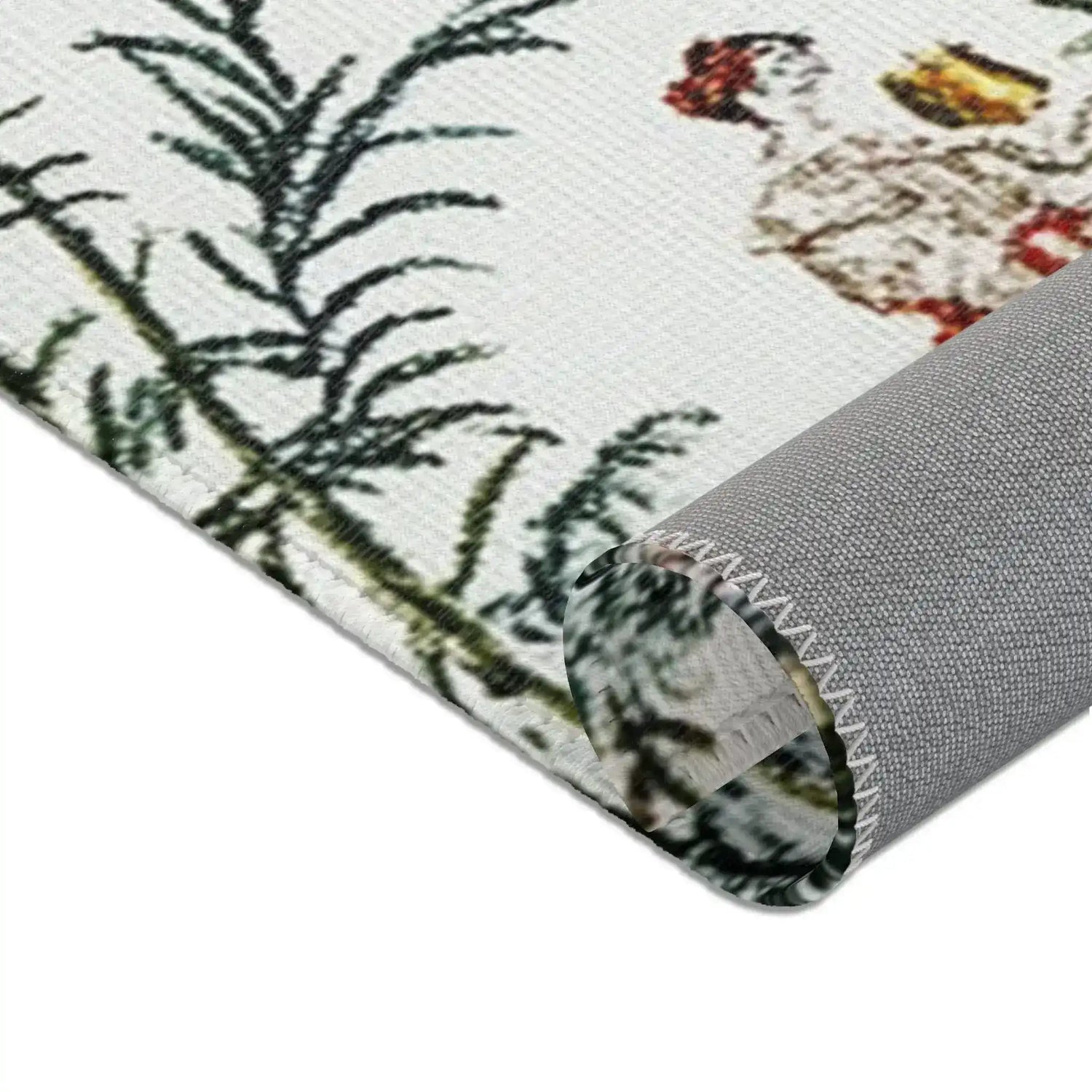 Rococo Garden Tapestry Accent Rug