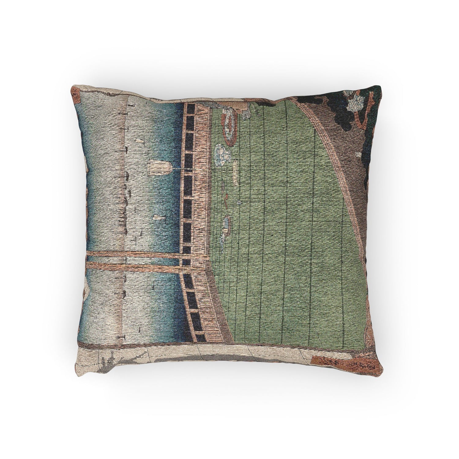 The Moon Viewing Promontory - Utagawa Hiroshige Pillow