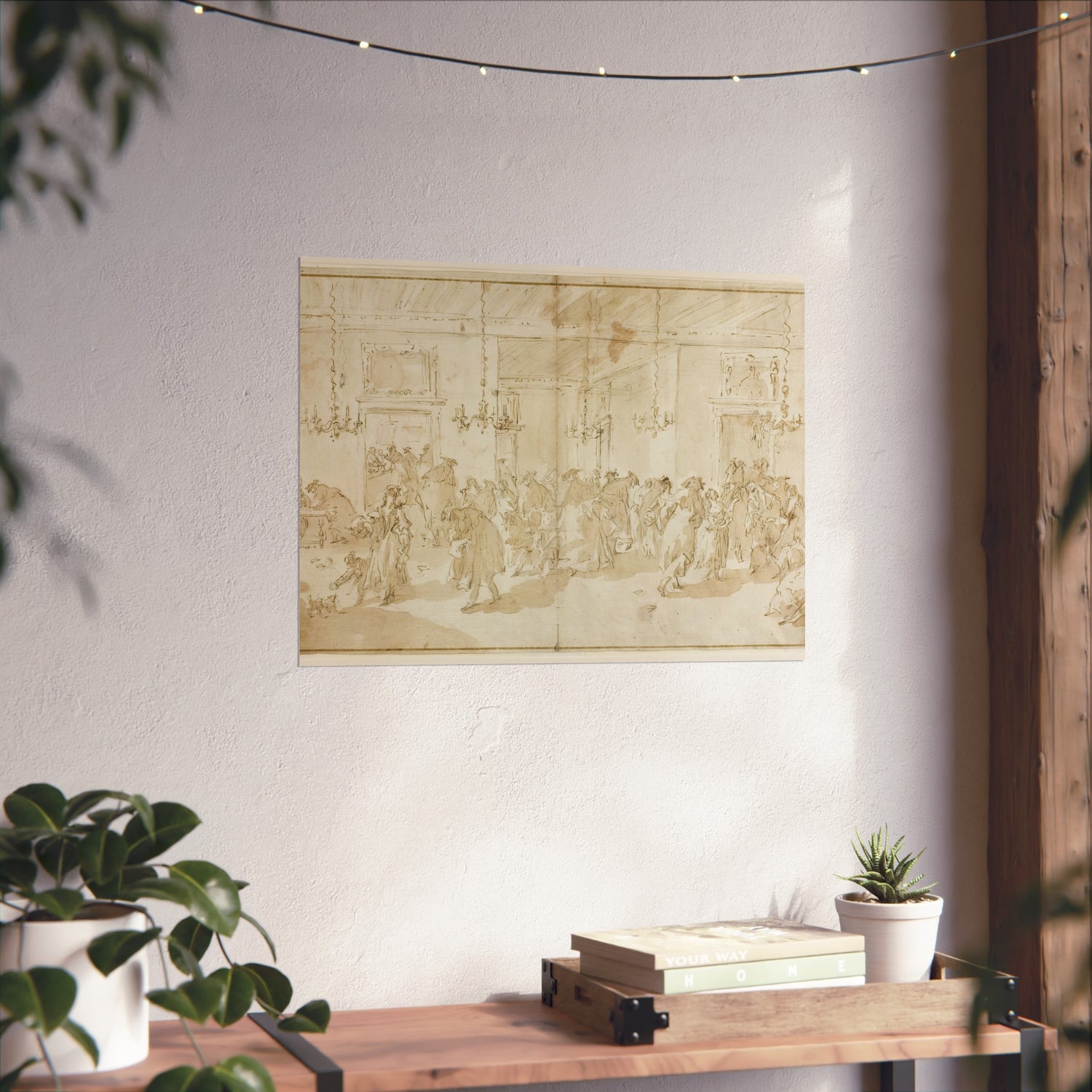 Il Ridotto - Giovanni Antonio Guardi Fine Art Poster