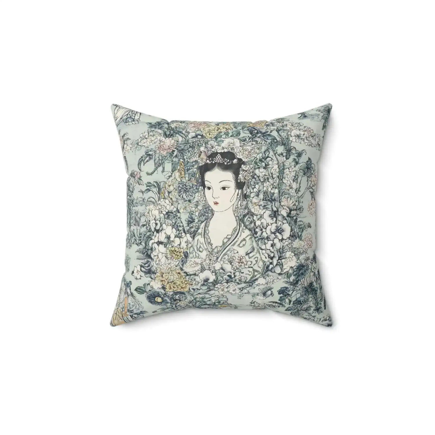 Garden Empress Dream Throw Pillow