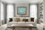 Framed room mockup - gold