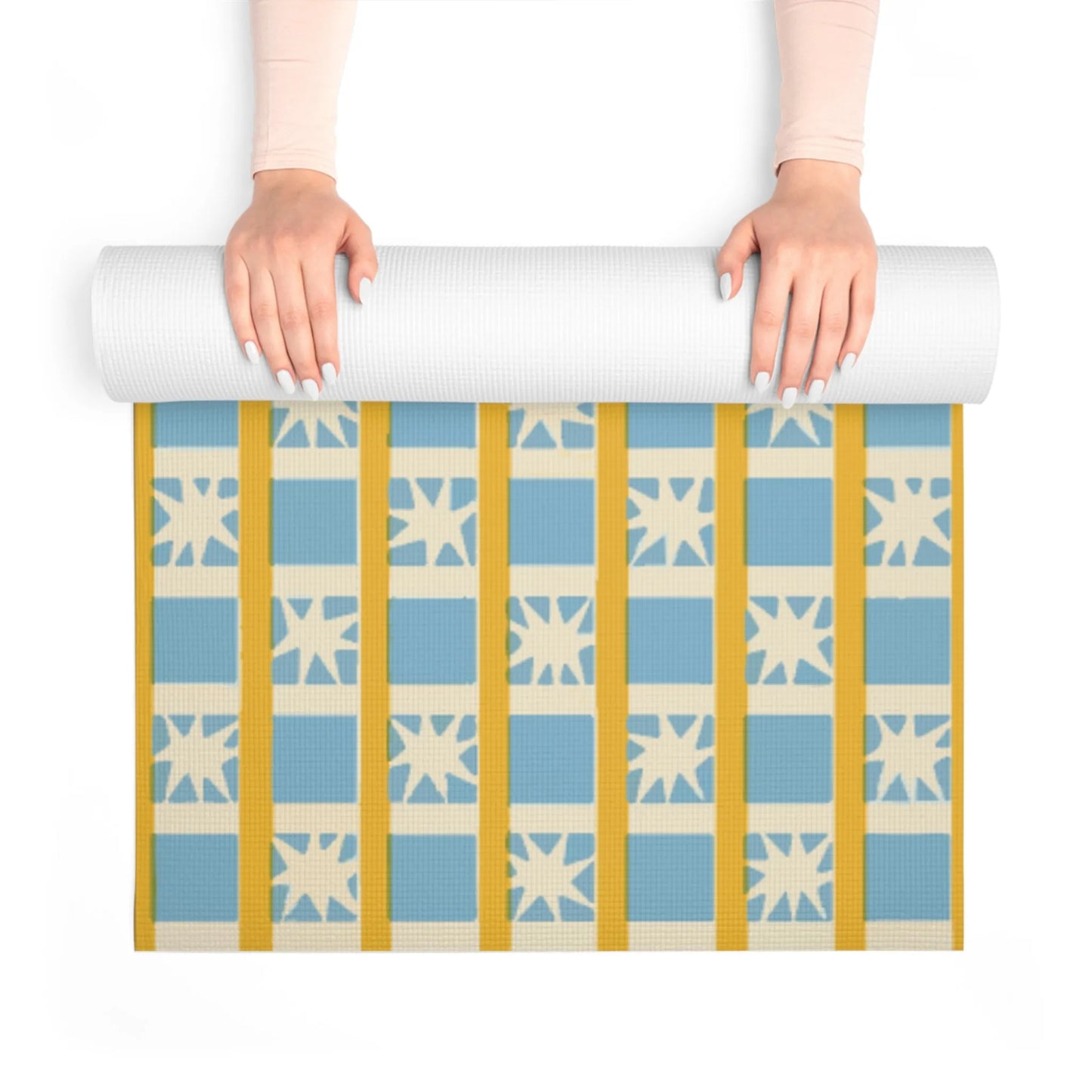 Golden Solstice Yoga Mat