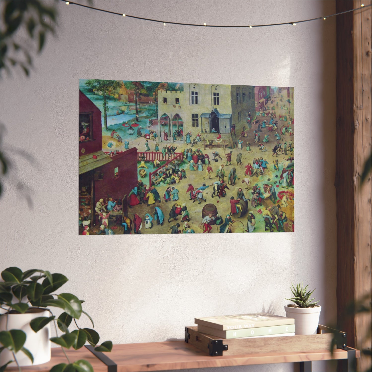 Children's Games - Pieter Bruegel the Elder Fine Art Poster
