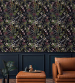 Whimsical Vintage Garden Wallpaper