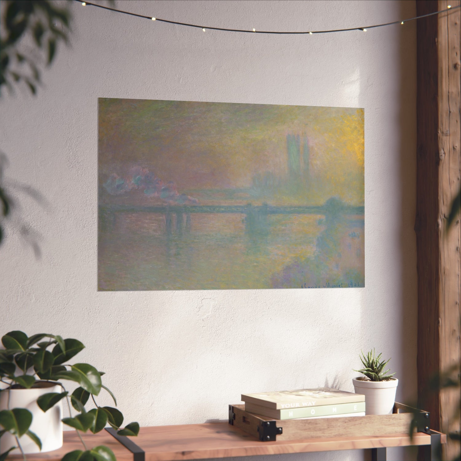 Charing Cross Bridge, London - Claude Monet Fine Art Poster