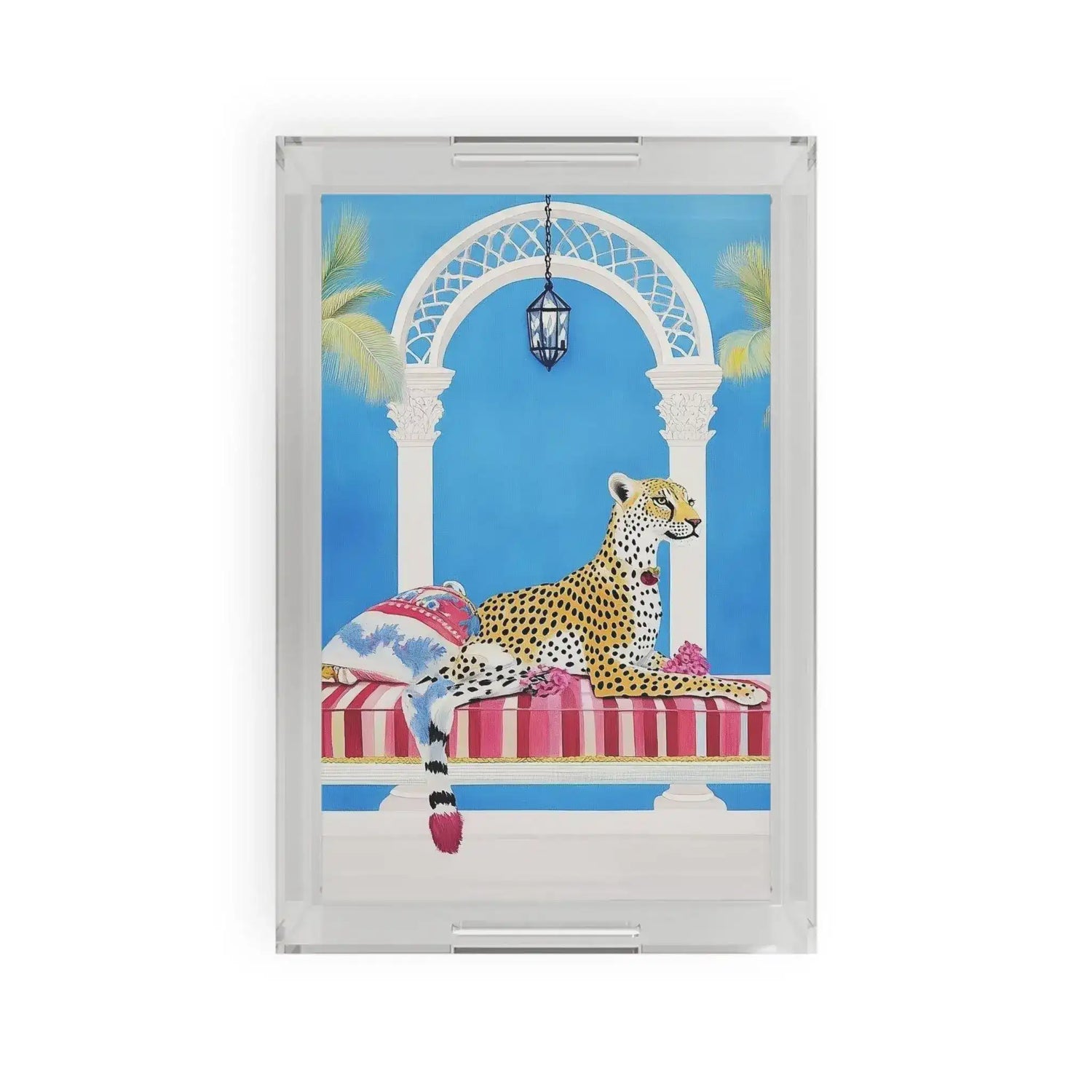Leopard Lounge Escape Serving Tray