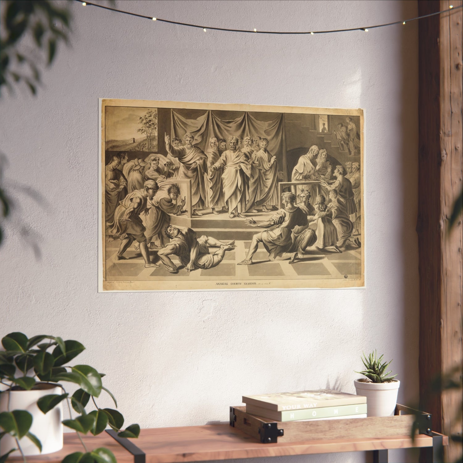 Death of Ananias - John Constable Fine Art Poster