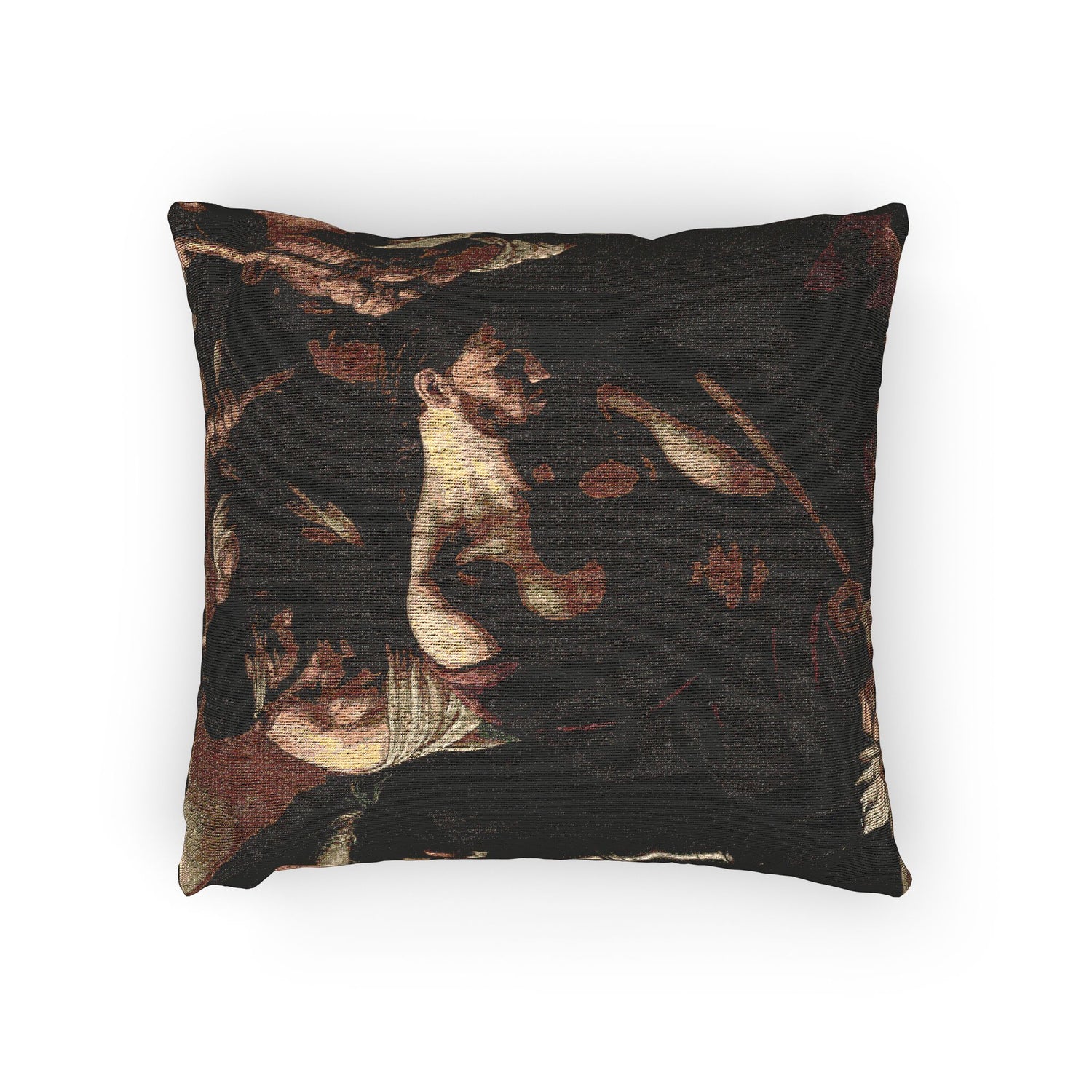 The Crowning with Thorns - Caravaggio Pillow