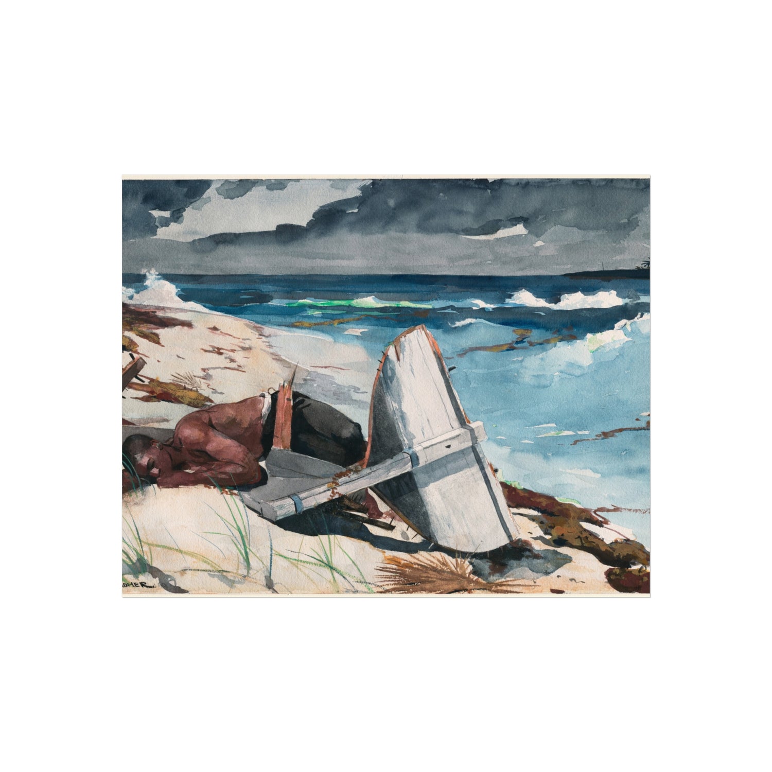 Winslow Homer - After the Hurricane, Bahamas | Fine Art Poster
