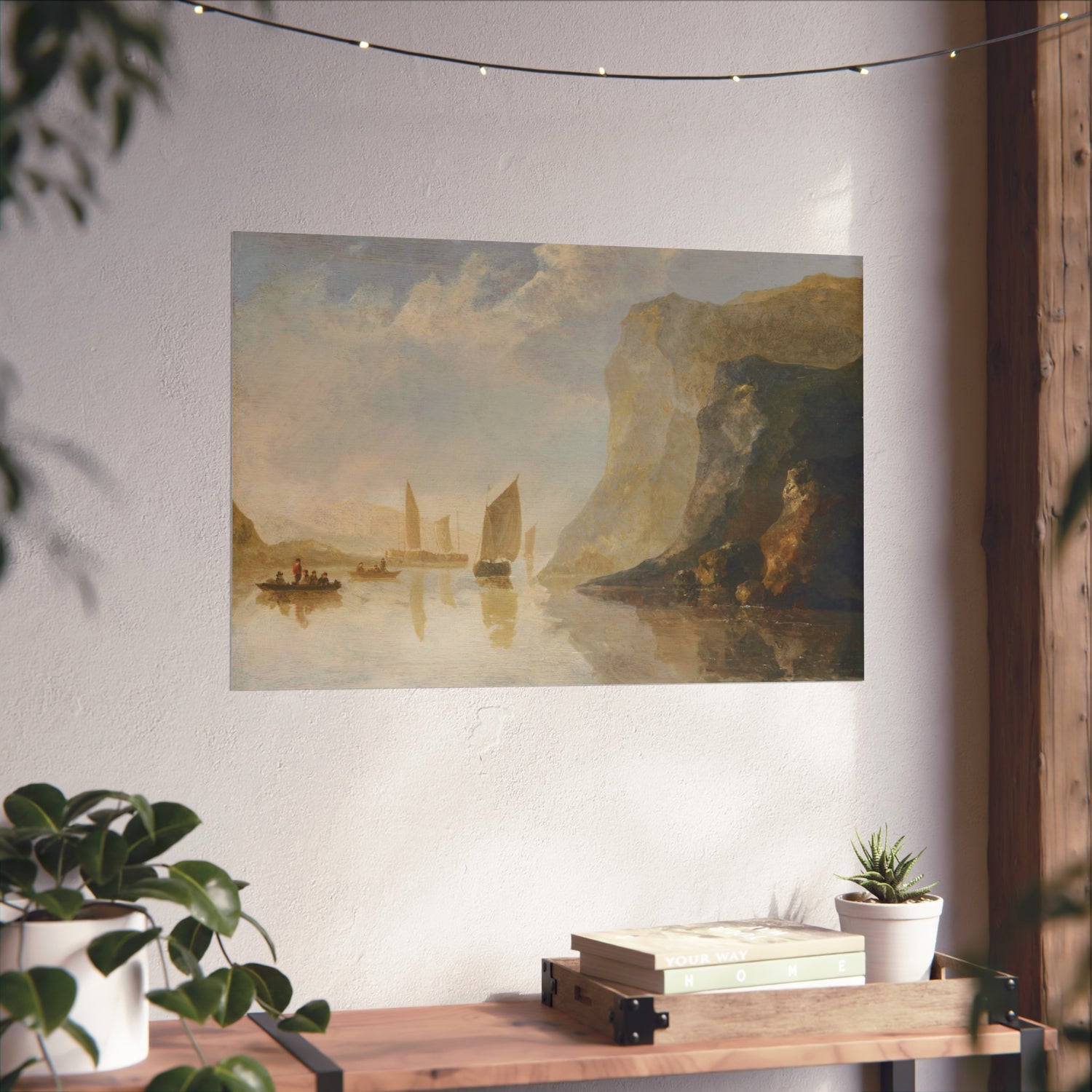 View on the Rhine - Aelbert Cuyp Fine Art Poster