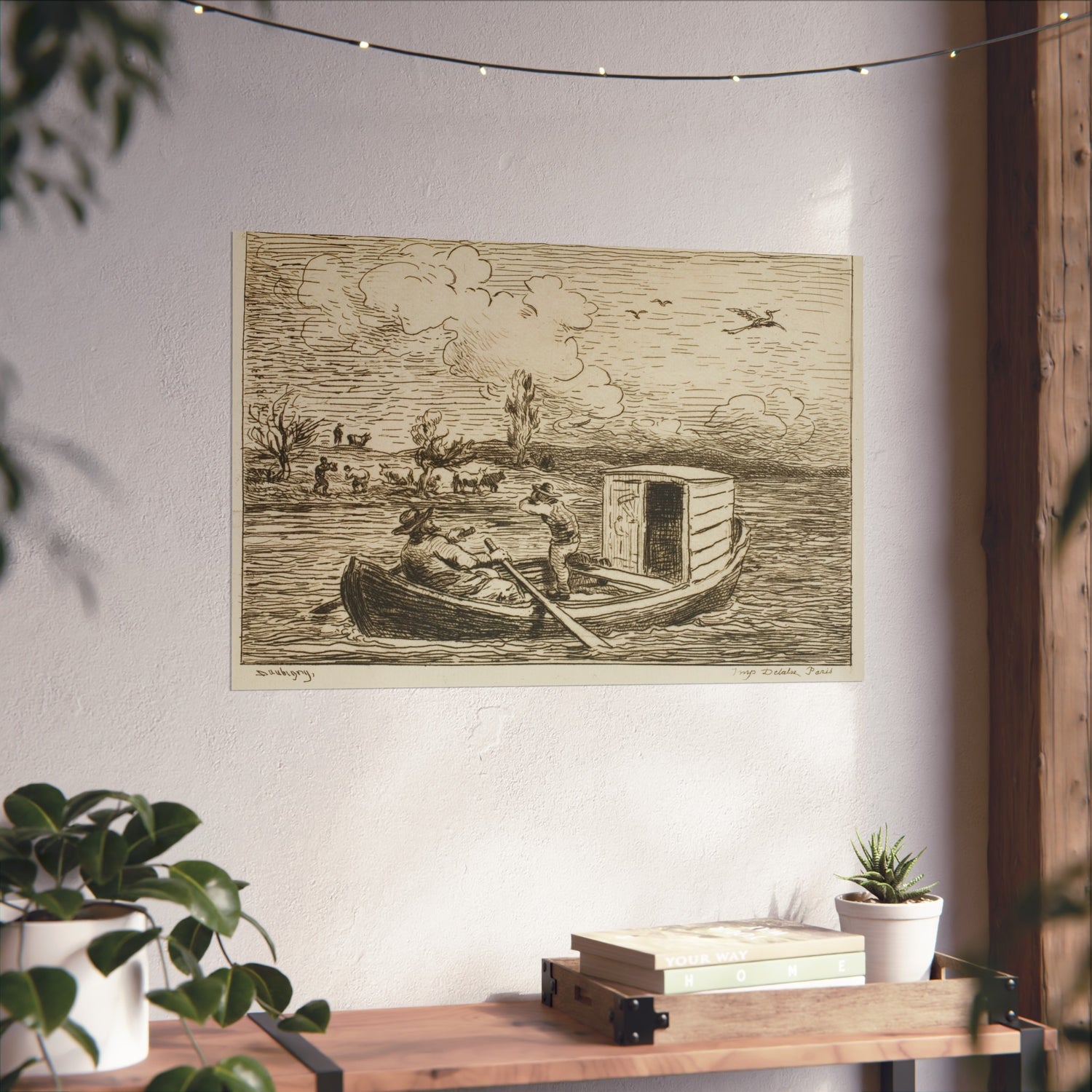 Cambronne's Word - Charles François Daubigny Fine Art Poster