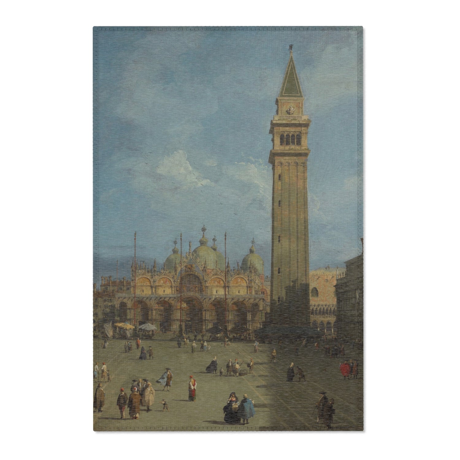 Piazza San Marco - Canaletto Area Rug