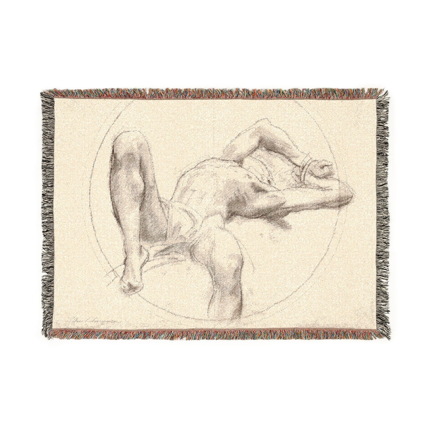 Bound Man - John Singer Sargent Tapestry Blanket