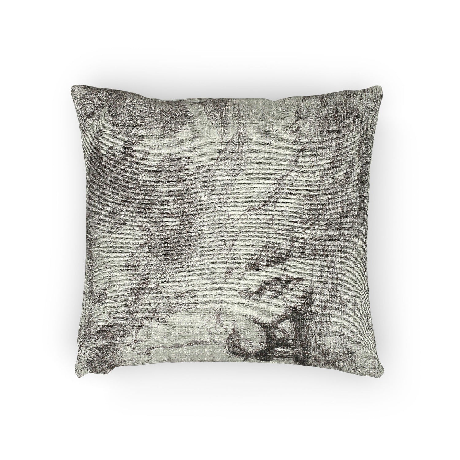 Eugène Delacroix - Ophelia's Death | Woven Pillow