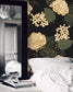 Midnight Blooms Vintage Wallpaper