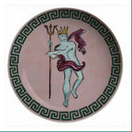 Poseidon's Journey Pink Poseidon Decorative Ceramic Plate