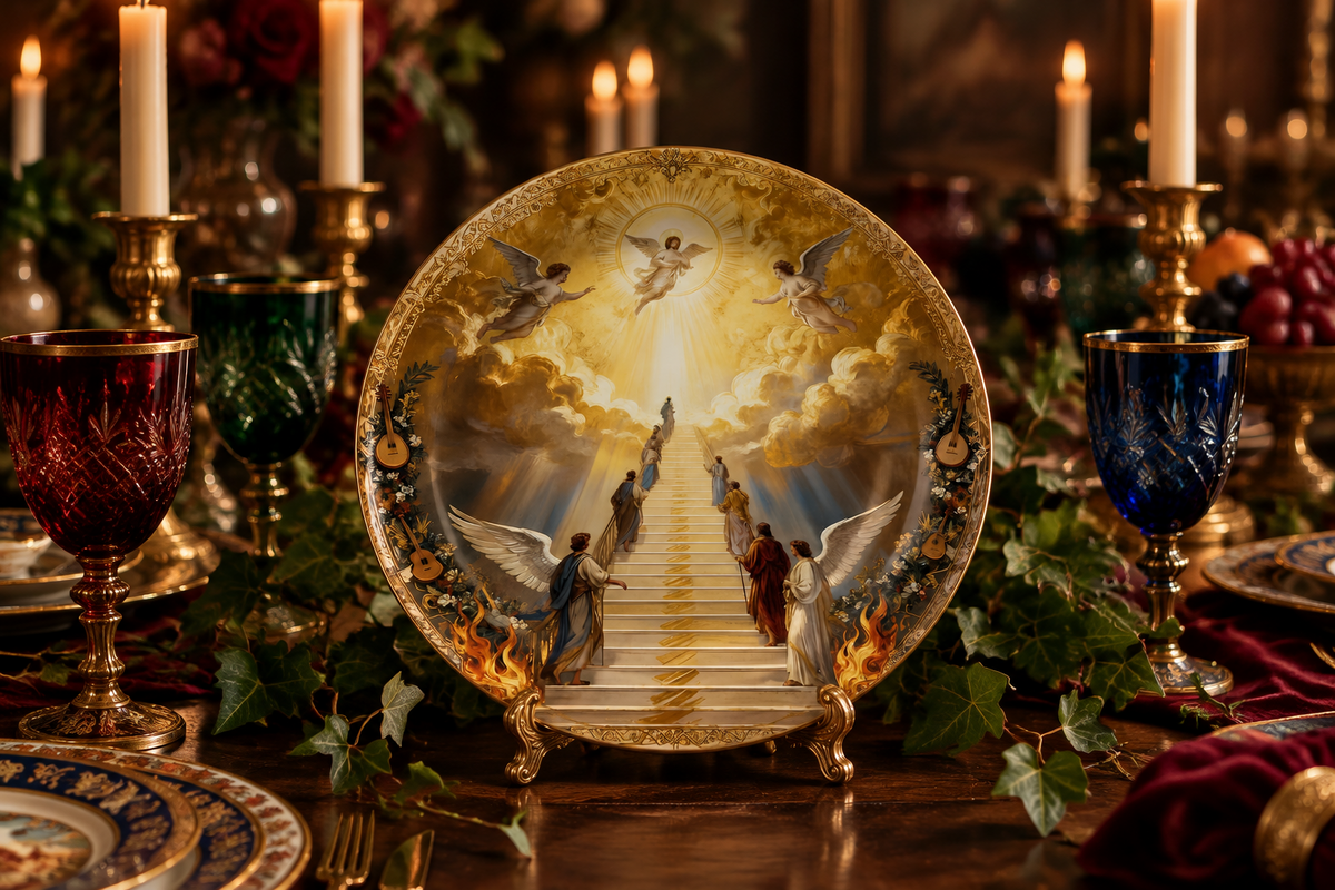 Artisan Ceramic Decorative Wall Plate