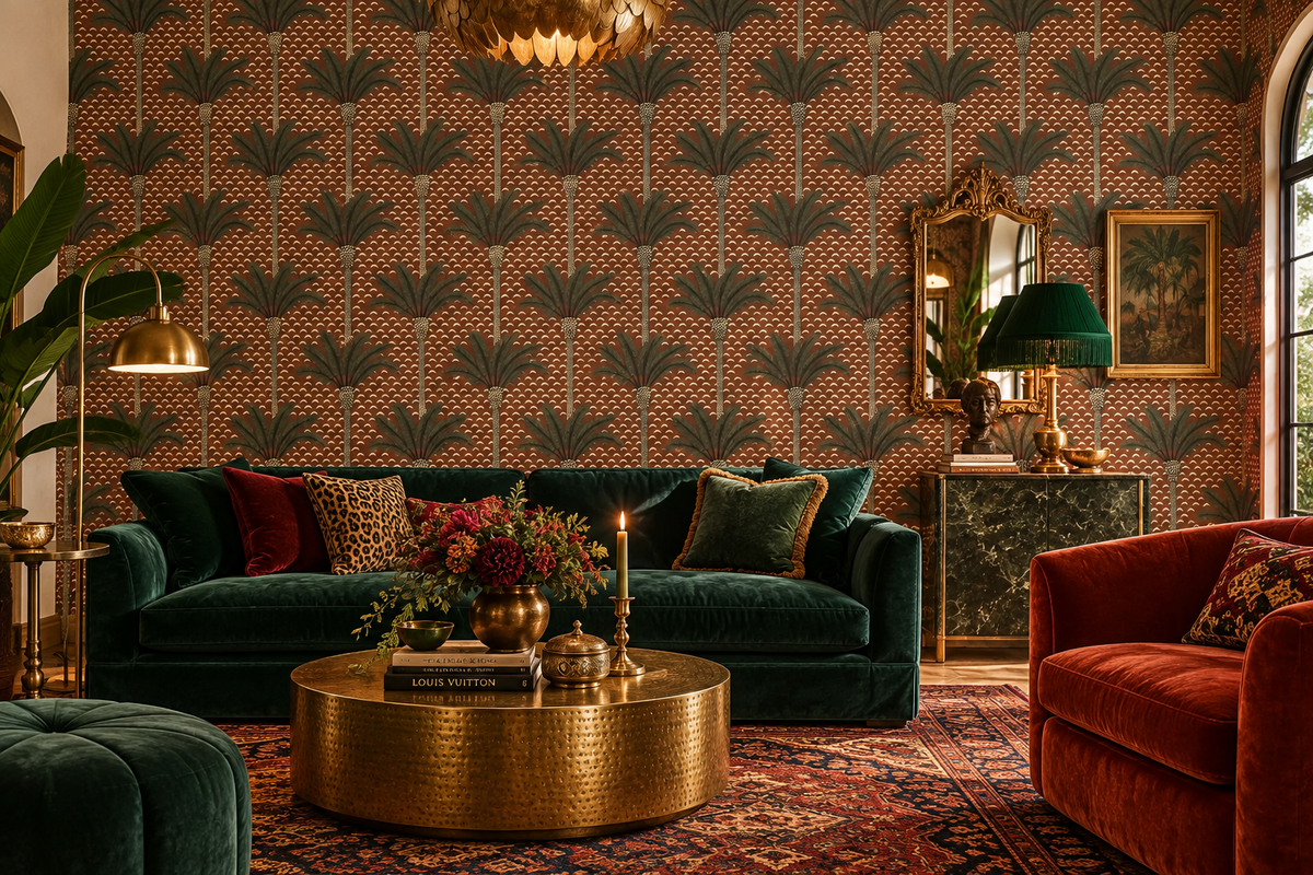 Vintage Palm Tree Wallpaper