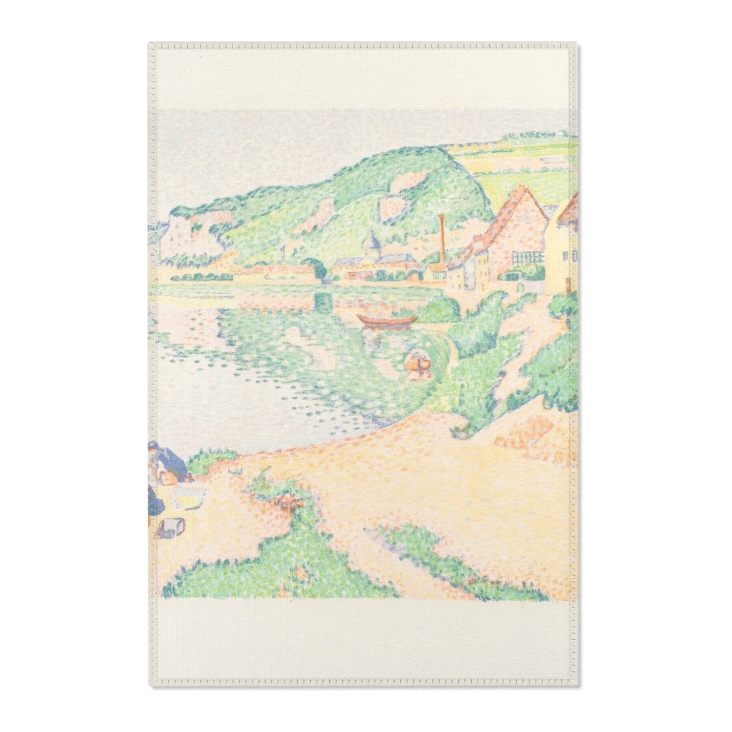 The Andelys - Paul Signac Area Rug