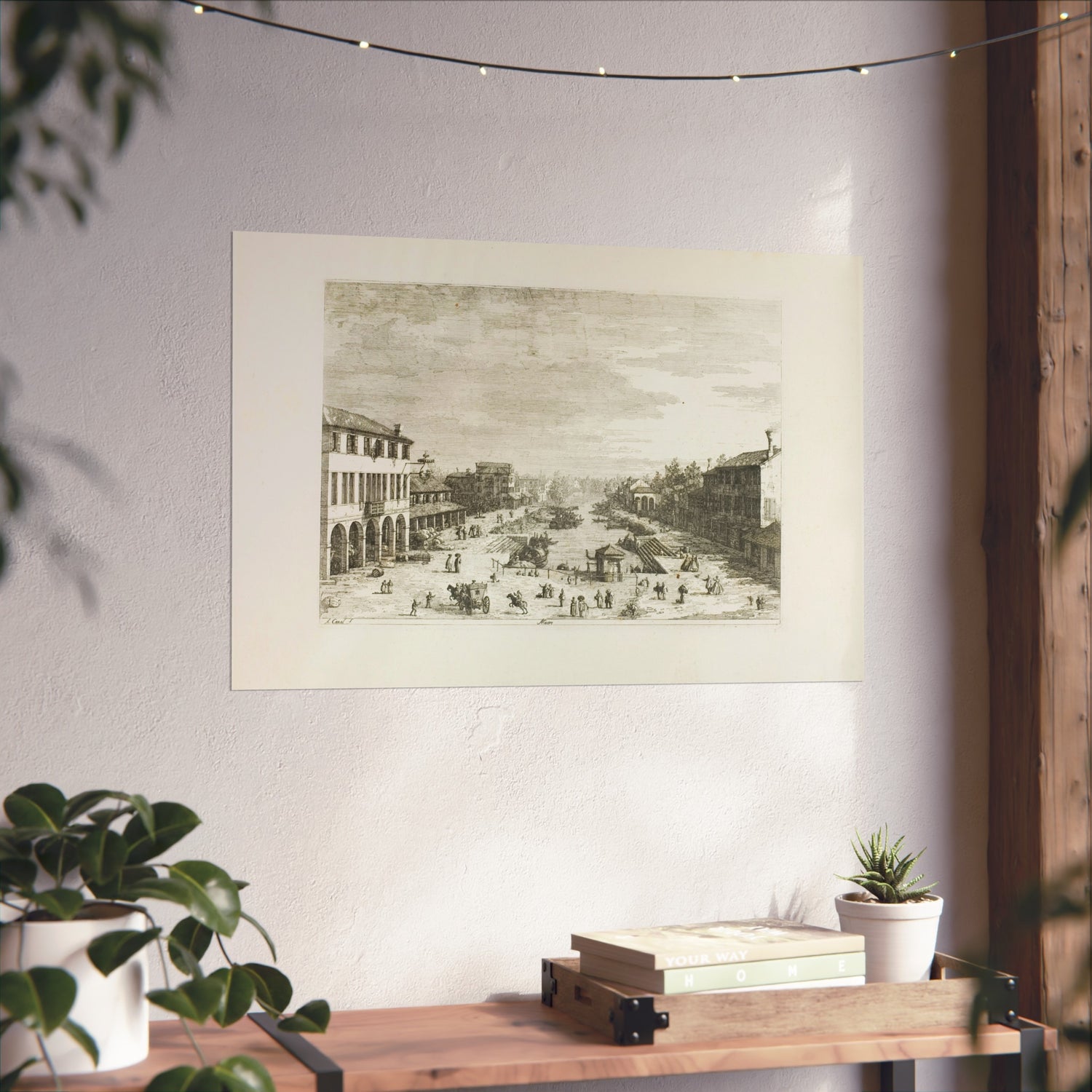 Mestre - Canaletto Fine Art Poster