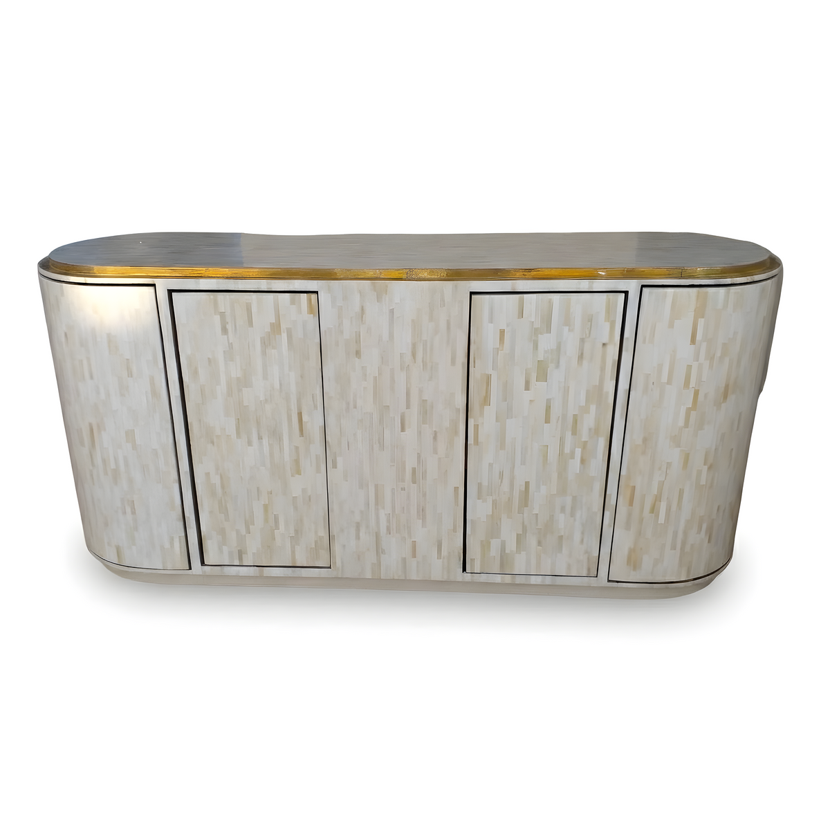 Full Bone Inlay Sideboard – White