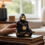Solid Brass Gorilla Yoga Figurine