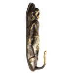 Solid Brass Primitive People Wall Hook
