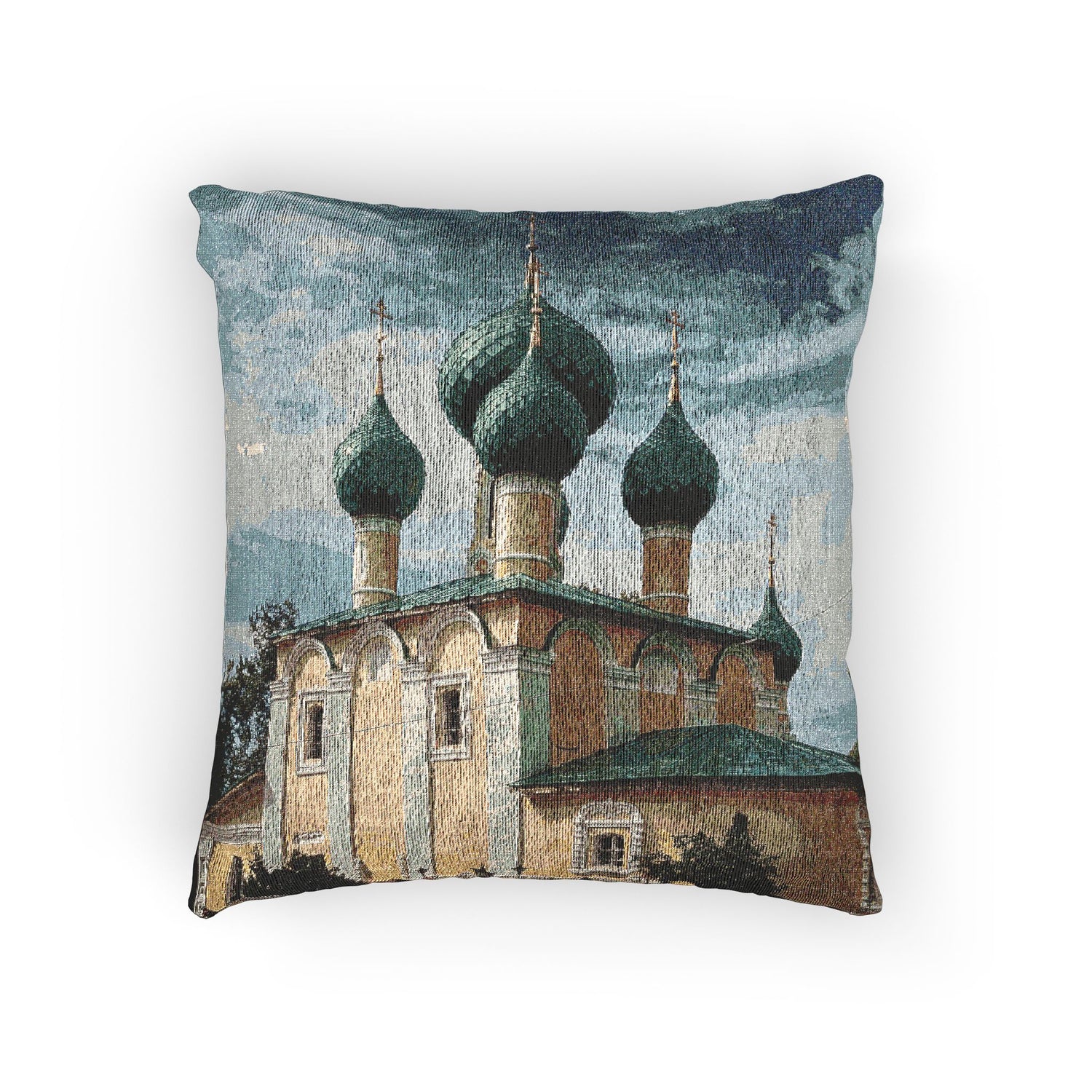 Church of the Beheading of Saint John the Baptist Pillow 2