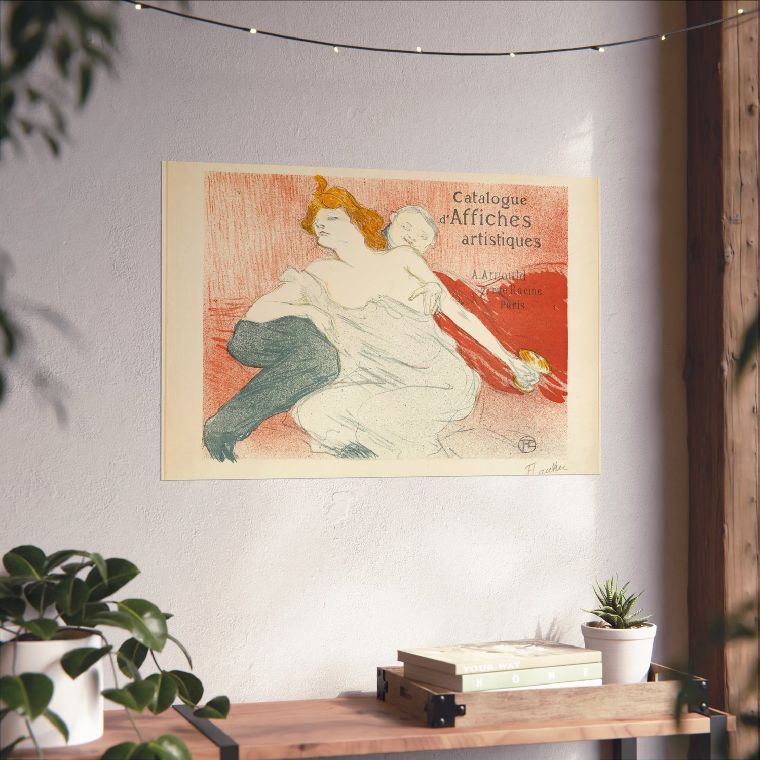 Debauchery - Henri de Toulouse-Lautrec Fine Art Poster
