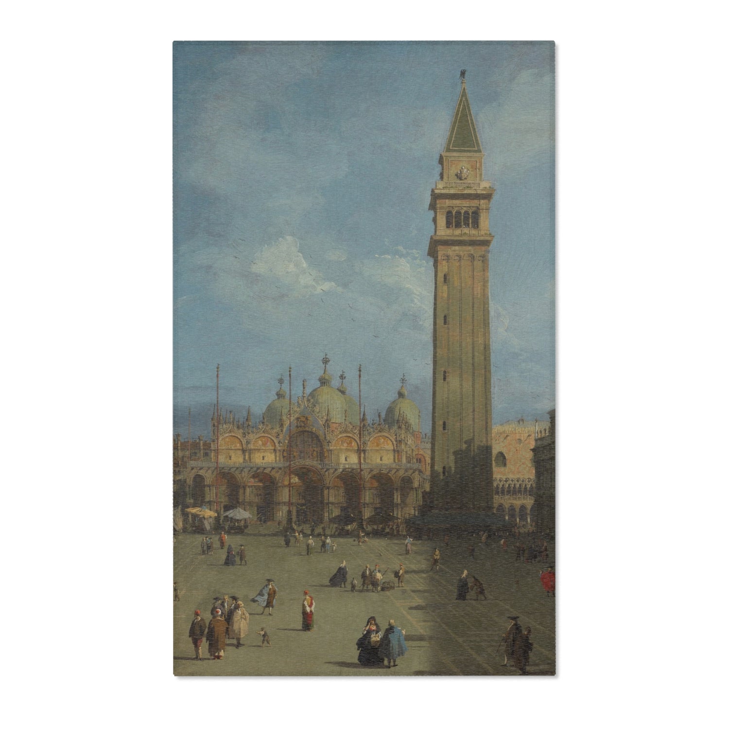 Piazza San Marco - Canaletto Area Rug